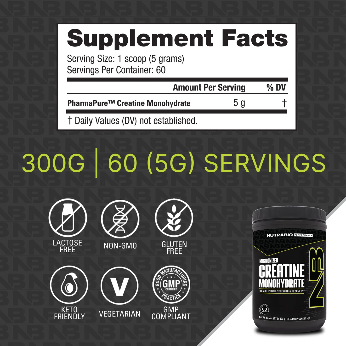 Nutrabio Creatina Monohidratada