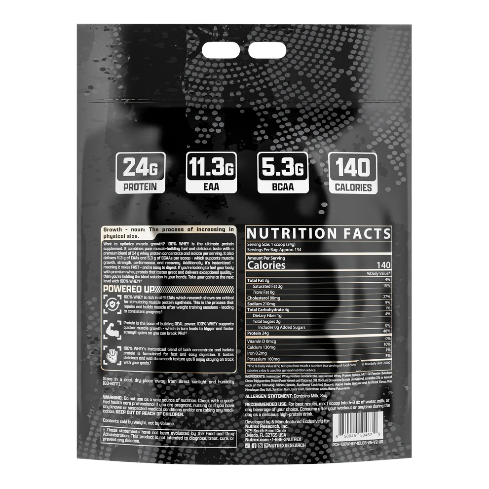 Nutrex 100% Whey Proteina