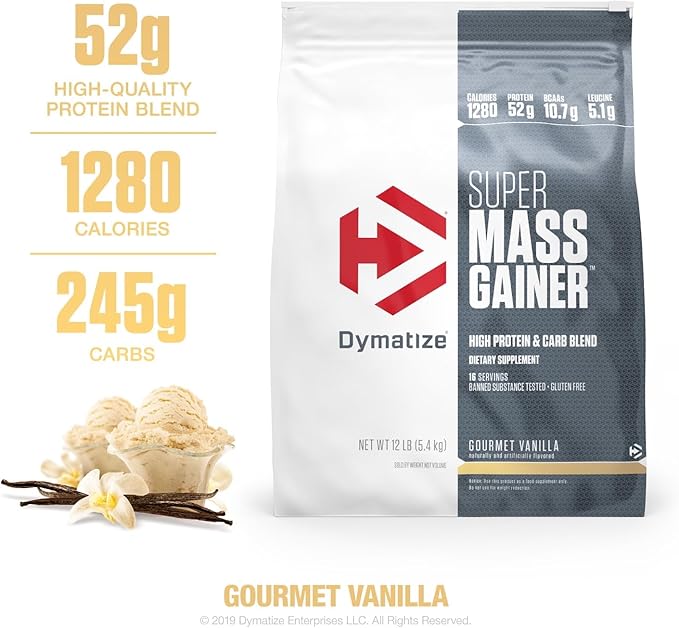 Dymatize Súper Mass Gainer Ganador de Masa