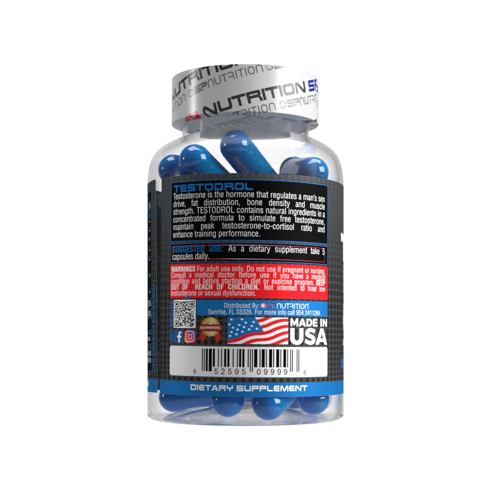 SP Nutrition Testodrol Testosterona Booster