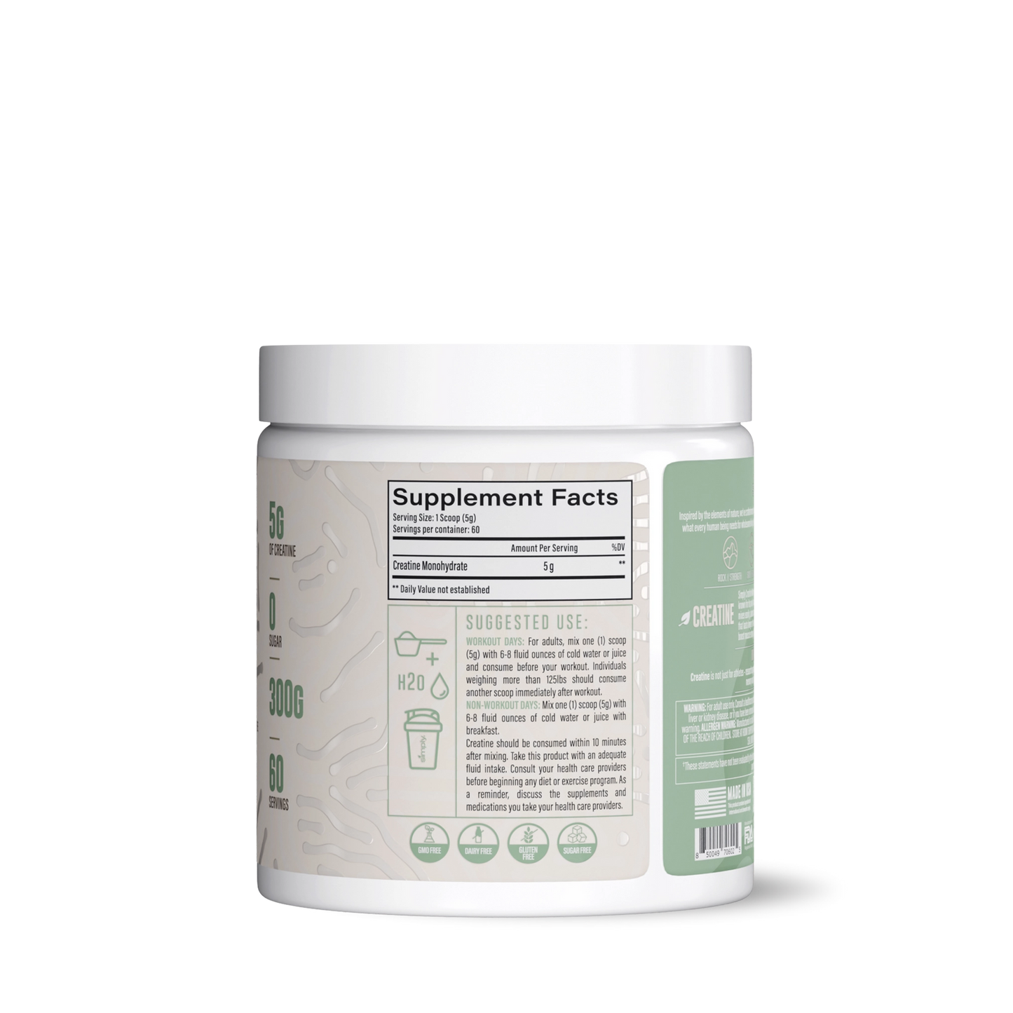 Simply Creatina Monohidratada 5 Gr