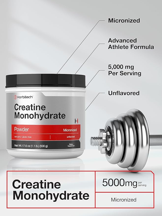 Horbaach Creatina Monohidratada Micronizadas