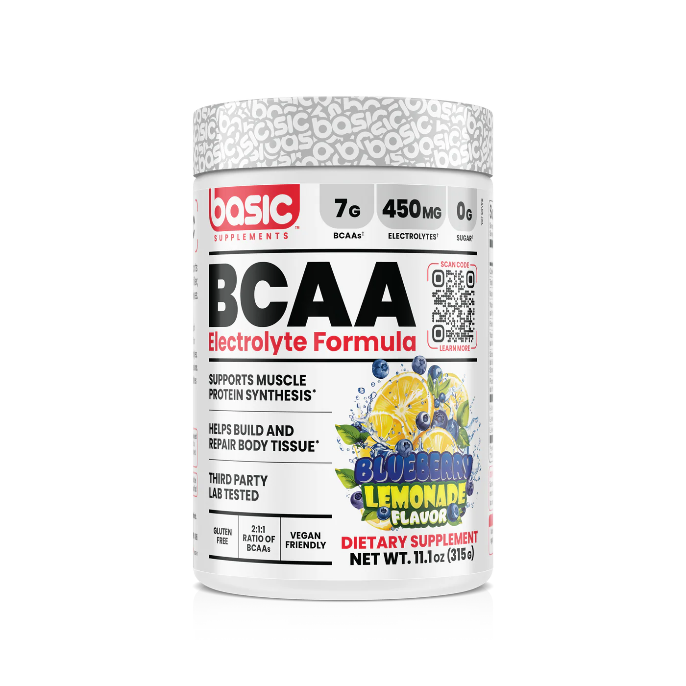 Basic Supplements BCAA Fórmula Electrolitos
