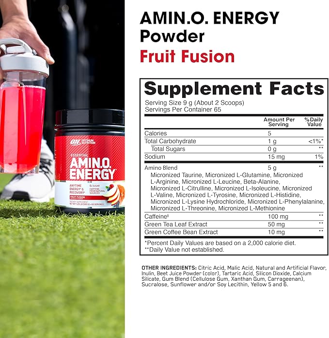 Optimun Nutrition Amino Energy