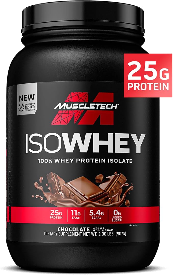 Muscletech ISOWHEY 100% Proteina Whey Isolada