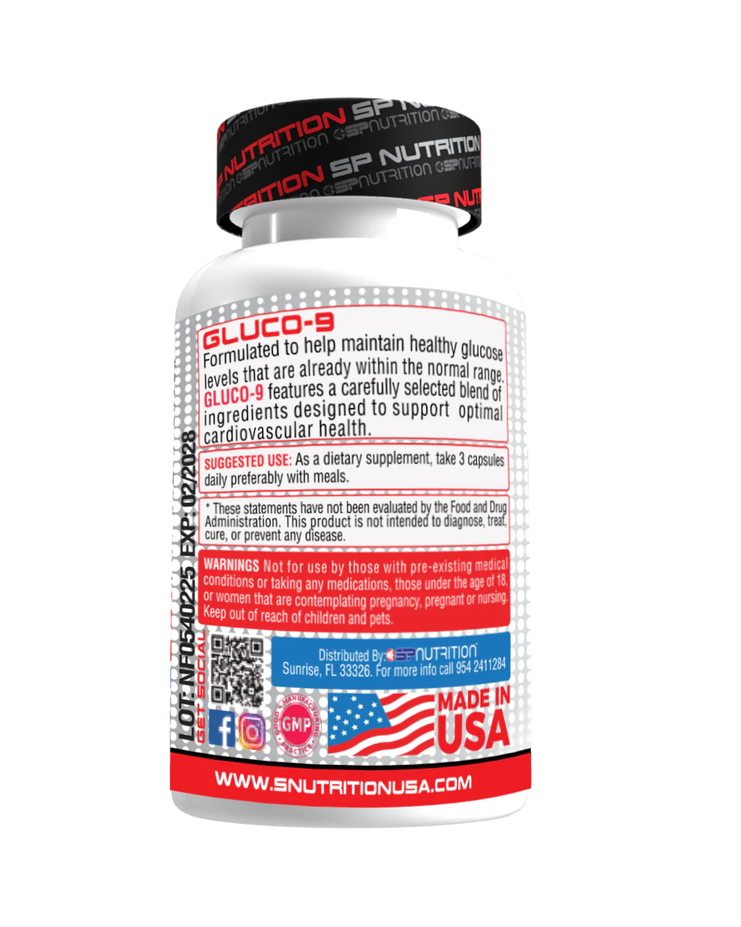 SP Nutrition Gluco-9