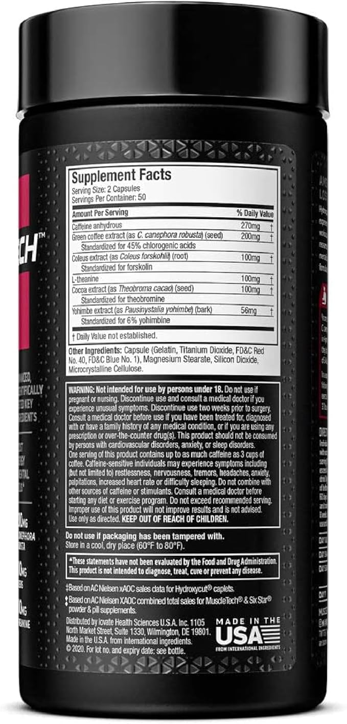 Muscletech Hydroxycut Harcore Elite