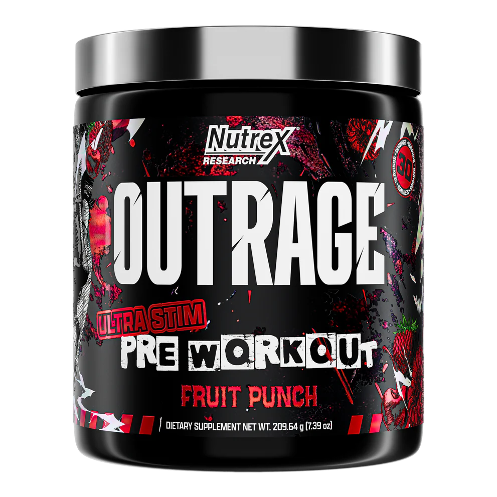 Nutrex Outrage High Stim Pre-Entreno