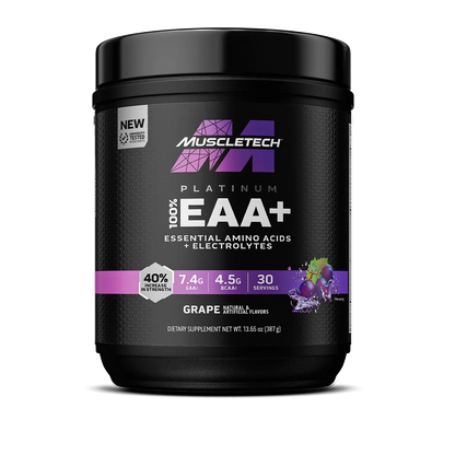 Muscletech Platinum 100% EAA+ Aminoácidos Esenciales y Electrolitos