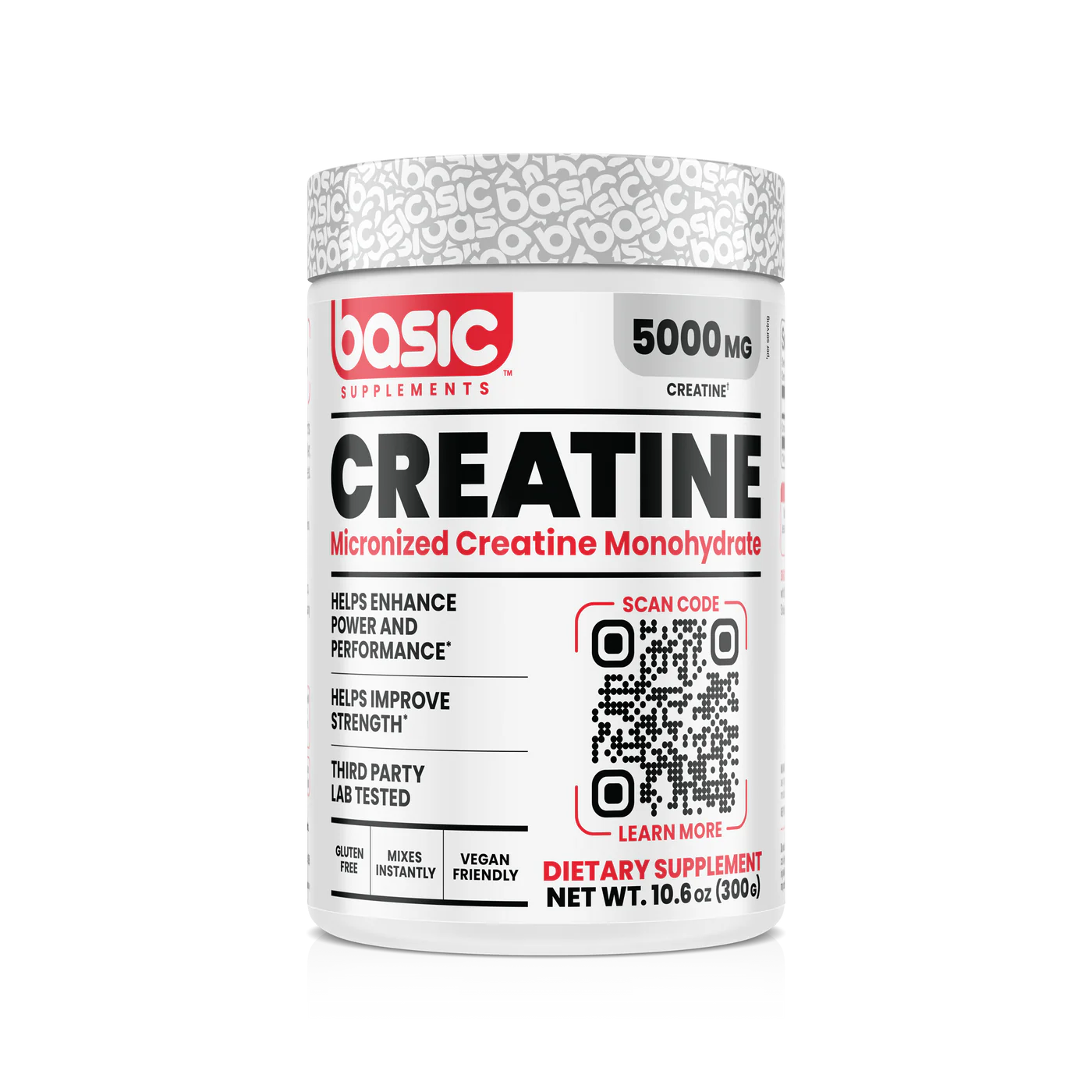 Basic Supplements Creatina Monohidratada Micronizada