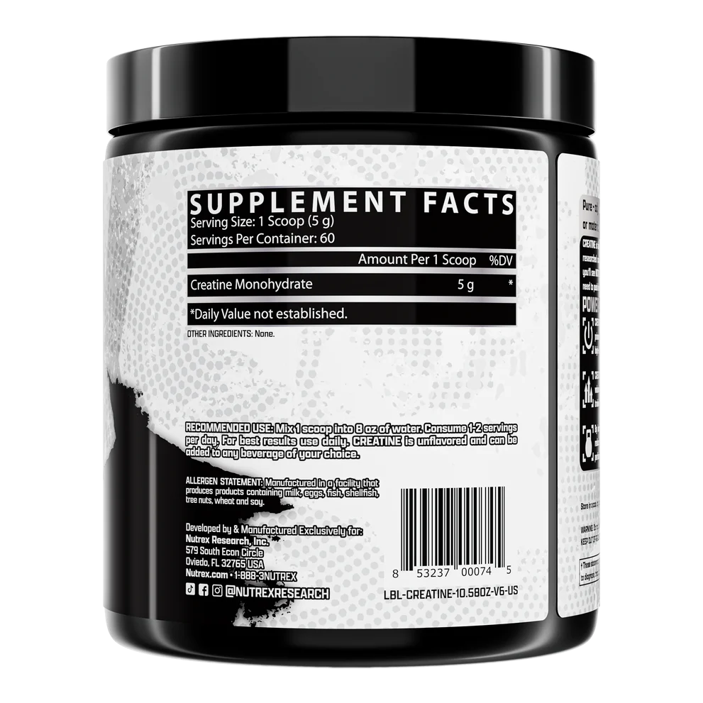 Nutrex Creatina Monohidratada Micronizada