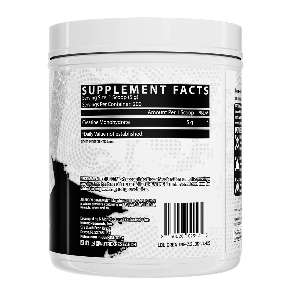 Nutrex Creatina Monohidratada Micronizada
