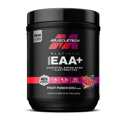 Muscletech Platinum 100% EAA+ Aminoácidos Esenciales y Electrolitos