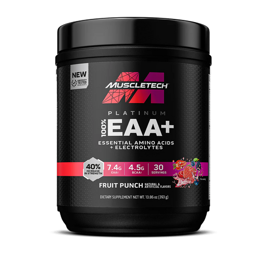 Muscletech Platinum 100% EAA+ Aminoácidos Esenciales y Electrolitos
