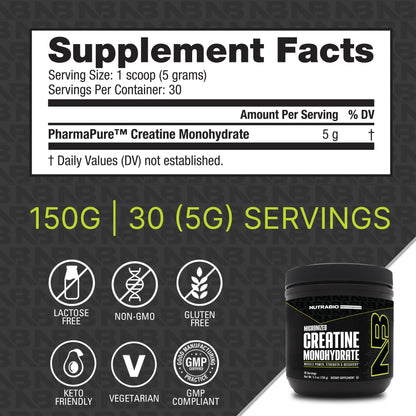 Nutrabio Creatina Monohidratada
