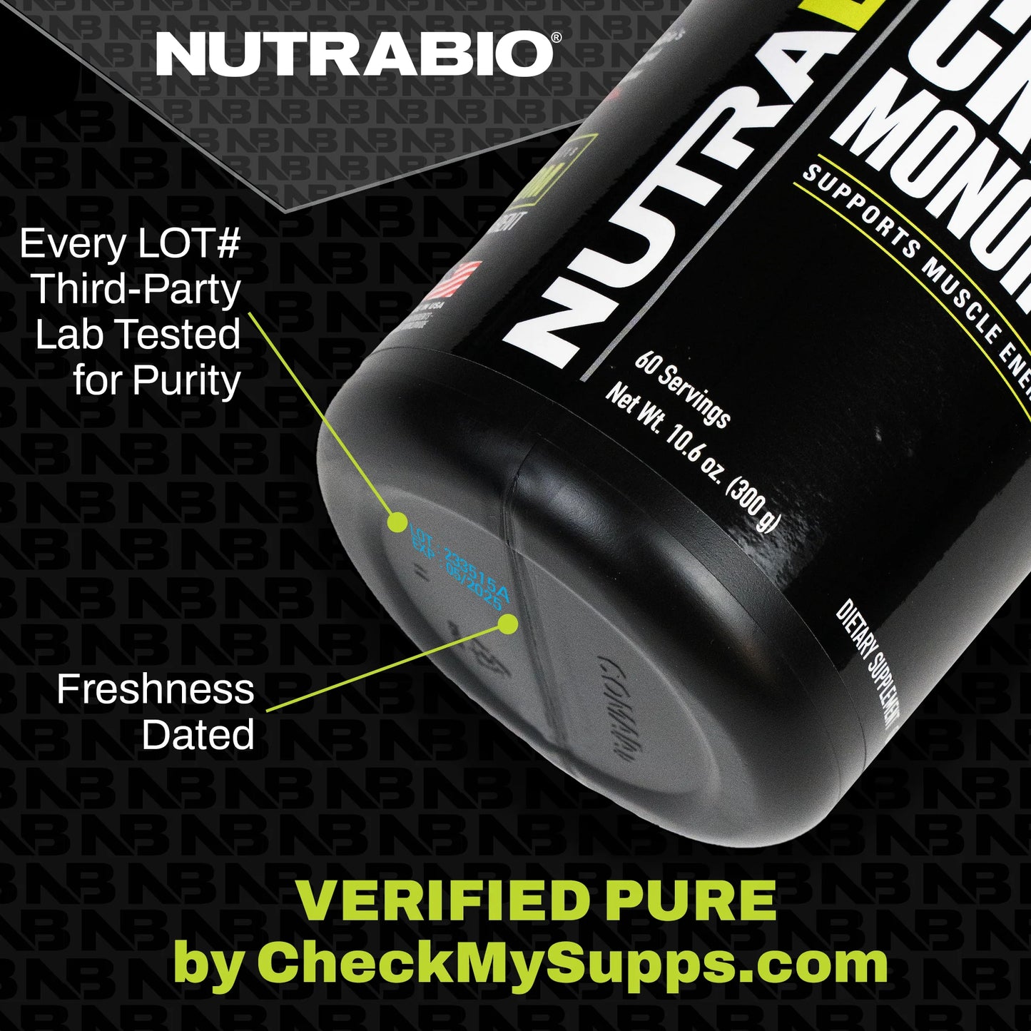 Nutrabio Creatina Monohidratada