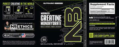 Nutrabio Creatina Monohidratada
