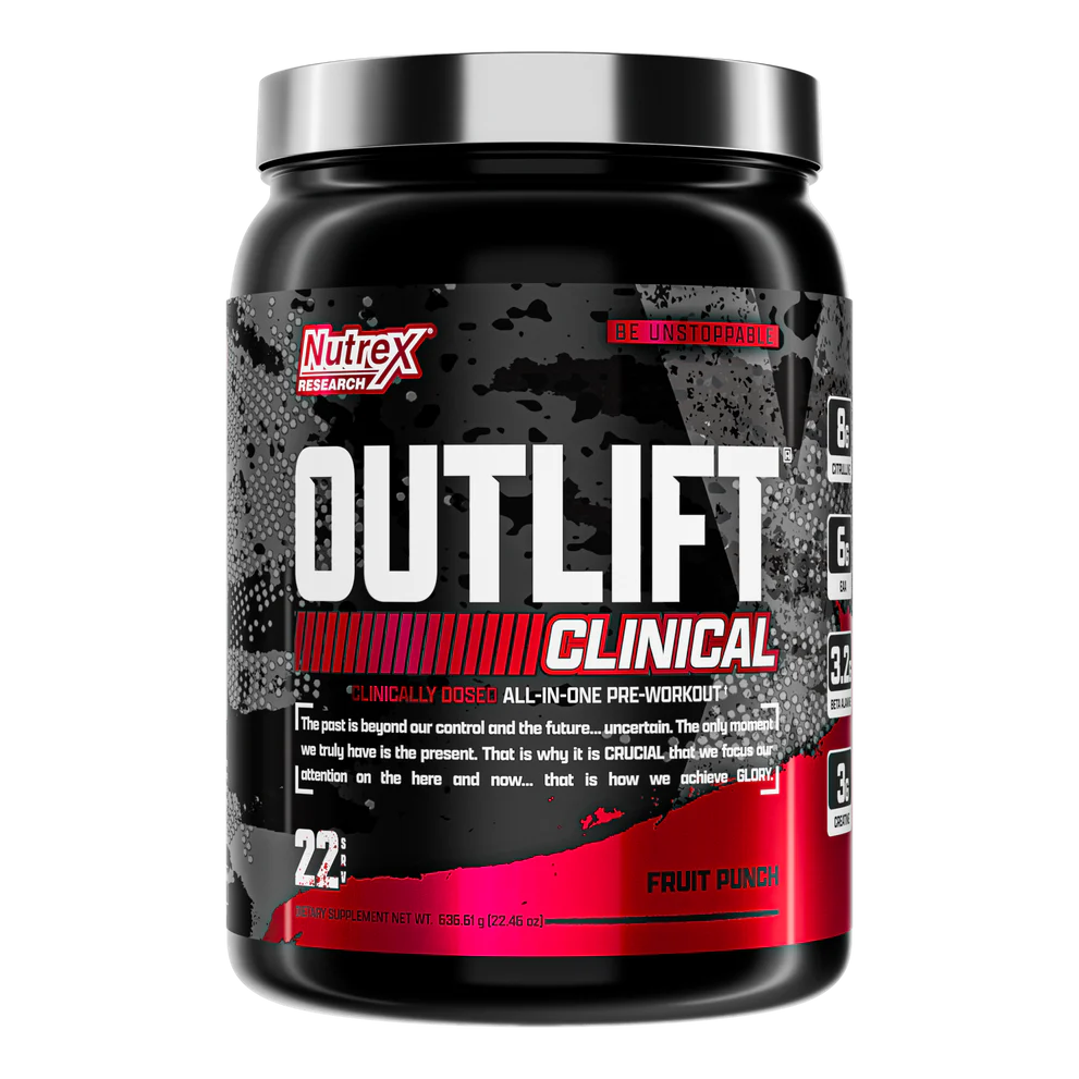 Nutrex Outlift Clinical todo en uno Pre-Entreno