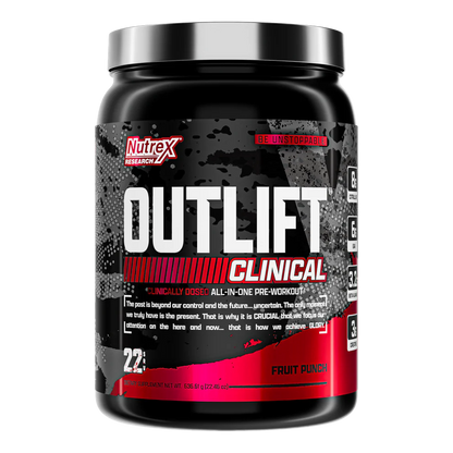 Nutrex Outlift Clinical todo en uno Pre-Entreno