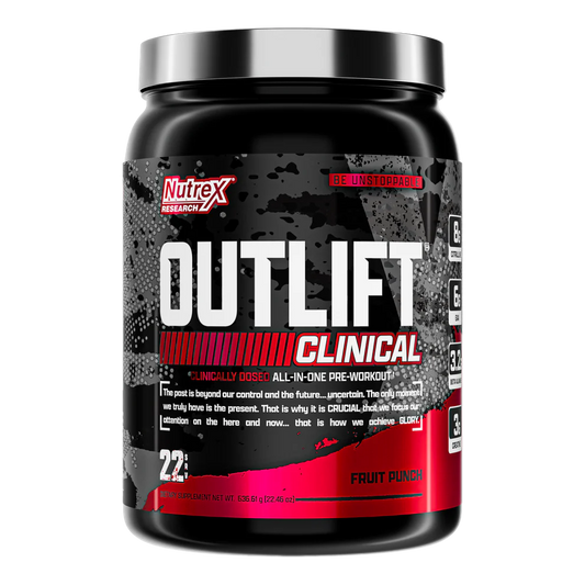 Nutrex Outlift Clinical todo en uno Pre-Entreno