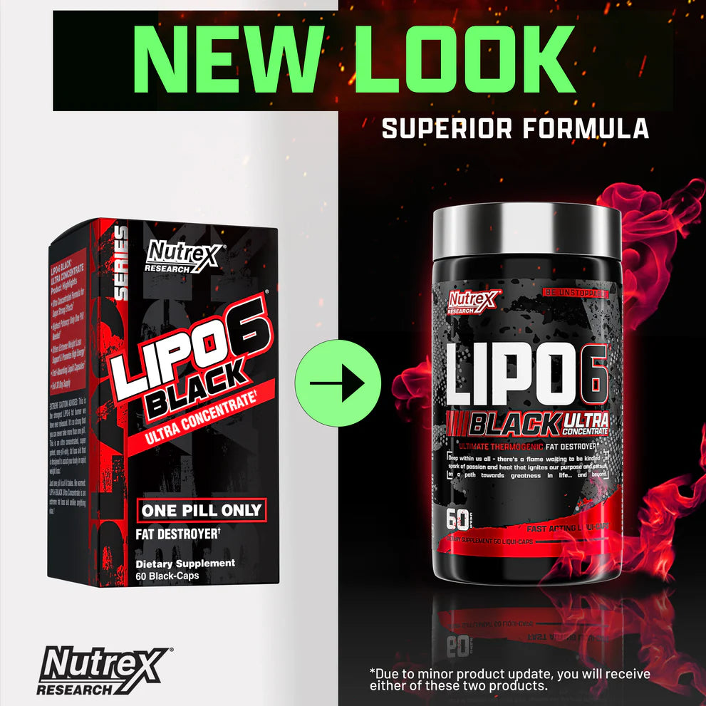 Nutrex Lipo 6 Black Ultra Concentrado Quemador de Grasa