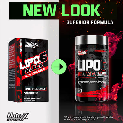 Nutrex Lipo 6 Black Ultra Concentrado Quemador de Grasa