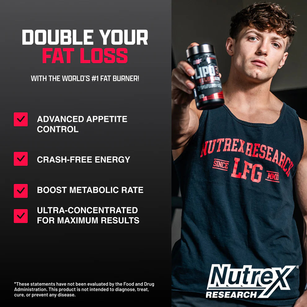 Nutrex Lipo 6 Black Ultra Concentrado Quemador de Grasa