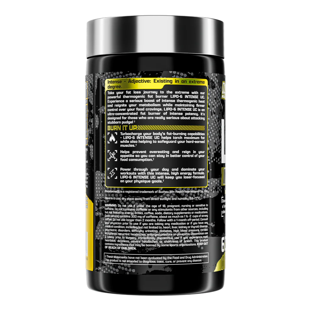 Nutrex Lipo 6 Intense Ultra Concentrado Quemador de Grasa