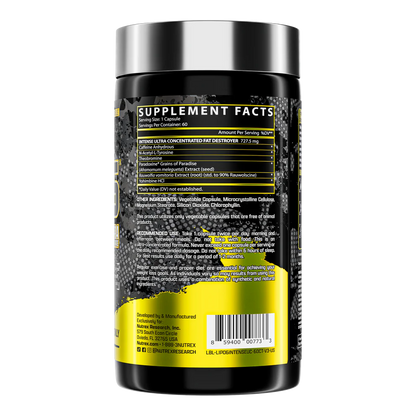 Nutrex Lipo 6 Intense Ultra Concentrado Quemador de Grasa