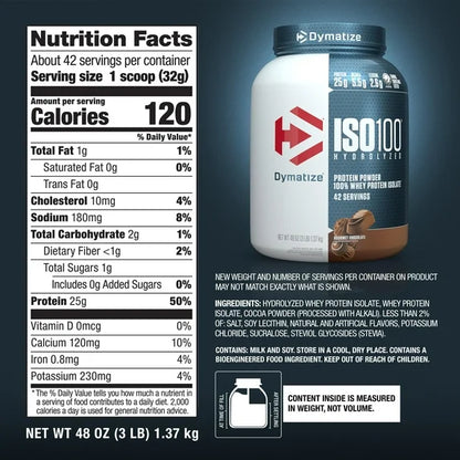 Dymatize ISO100 Proteina Hidrolizada