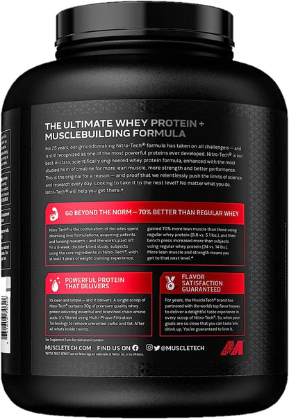 Muscletech Nitro Tech Whey Proteina