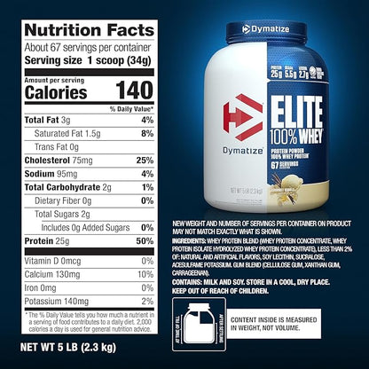 Dymatize Elite 100% Whey Proteina