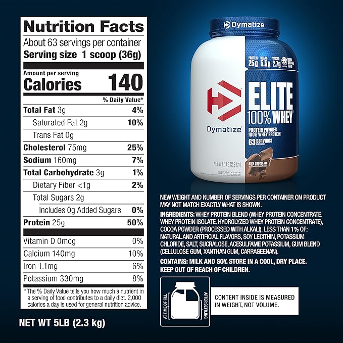 Dymatize Elite 100% Whey Proteina