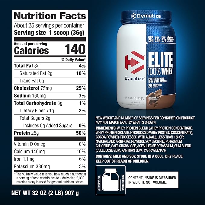 Dymatize Elite 100% Whey Proteina