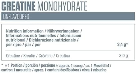 Dymatize Creatina Monohidratada Sello Creapure
