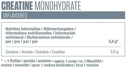 Dymatize Creatina Monohidratada Sello Creapure