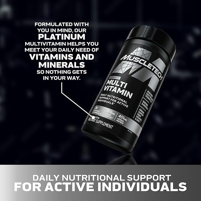 Muscletech Multivitaminico Platinum