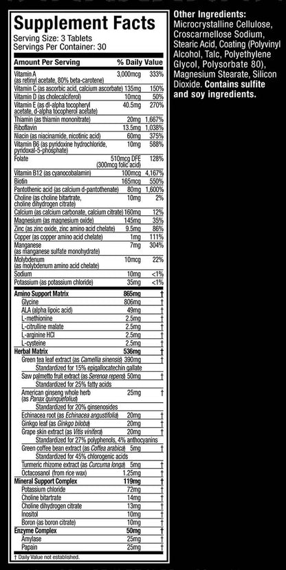 Muscletech Multivitaminico Platinum