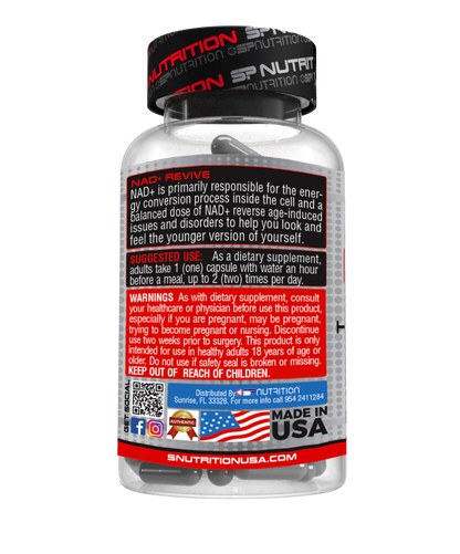 SP Nutrition NAD + REVIVE c/ Resveratrol