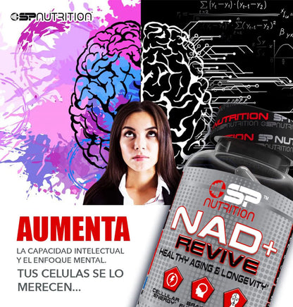 SP Nutrition NAD + REVIVE c/ Resveratrol