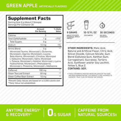 Optimun Nutrition Amino Energy