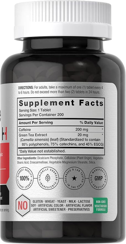 Horbaach Cafeina 220 Mg con Te Verde