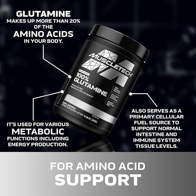 Muscletech Platinum 100%  Glutamina