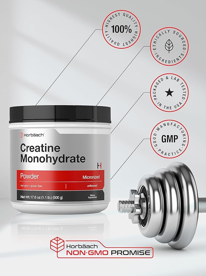 Horbaach Creatina Monohidratada Micronizadas
