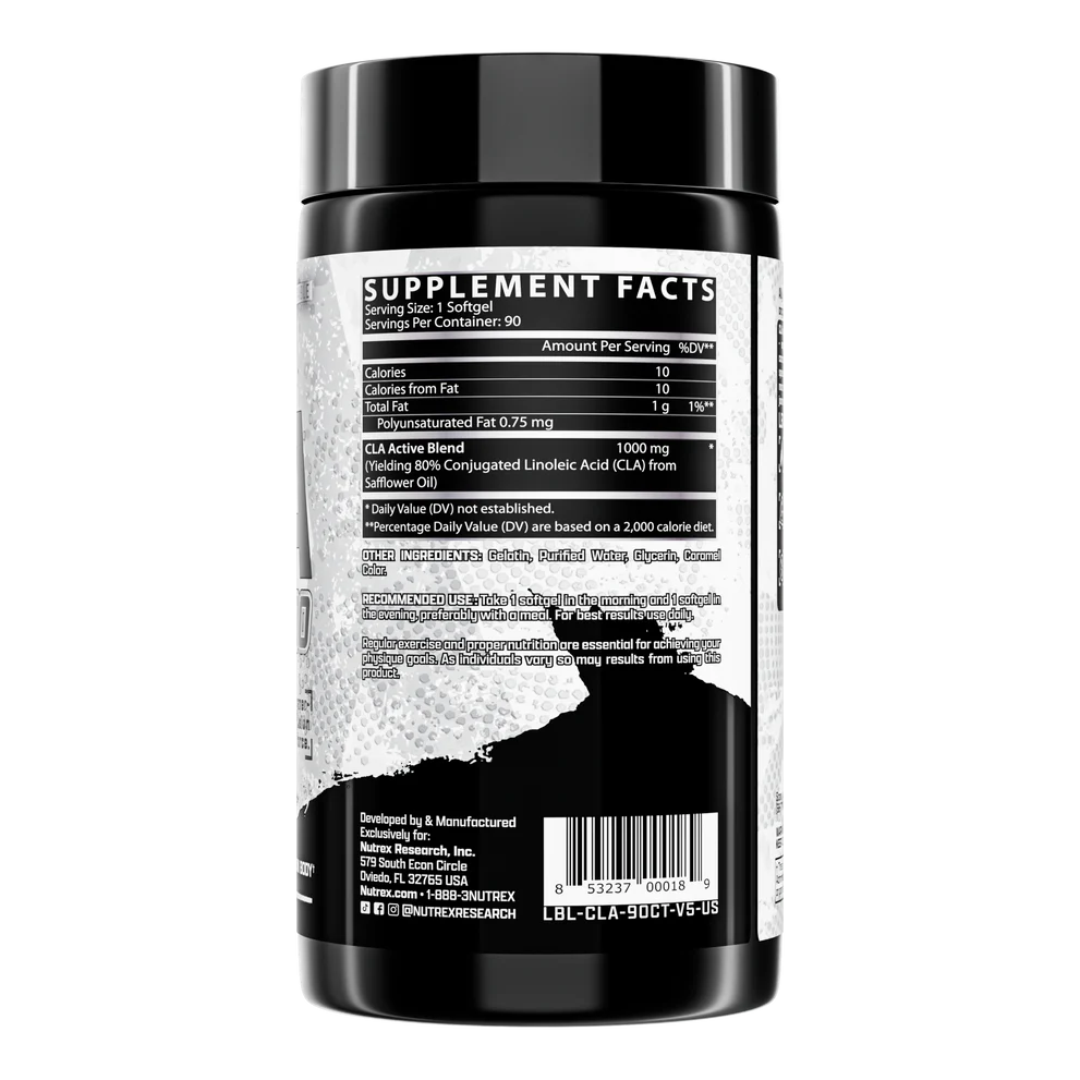 Nutrex CLA 1000 Perdida De Grasa y Apoyo Muscular Magro