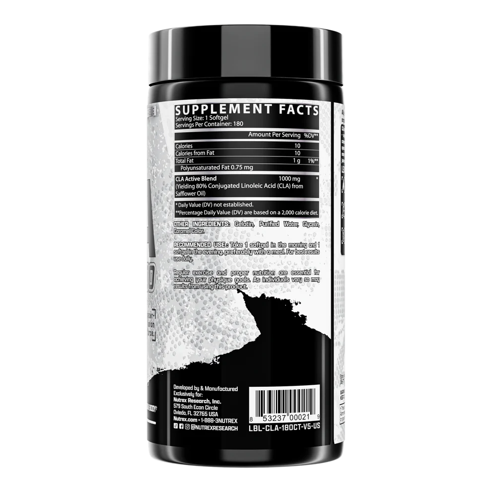 Nutrex CLA 1000 Perdida De Grasa y Apoyo Muscular Magro
