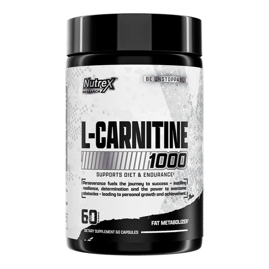 Nutrex L Carnitina 1000 Quema  De Grasa y  Producción  De Energia