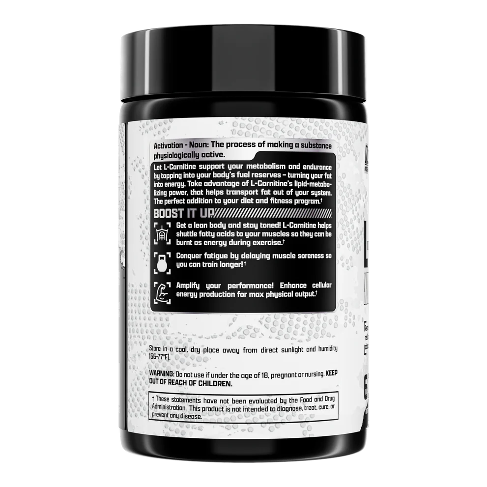 Nutrex L Carnitina 1000 Quema  De Grasa y  Producción  De Energia