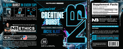 Nutrabio Creatina Monohidratada Micronizada Burst