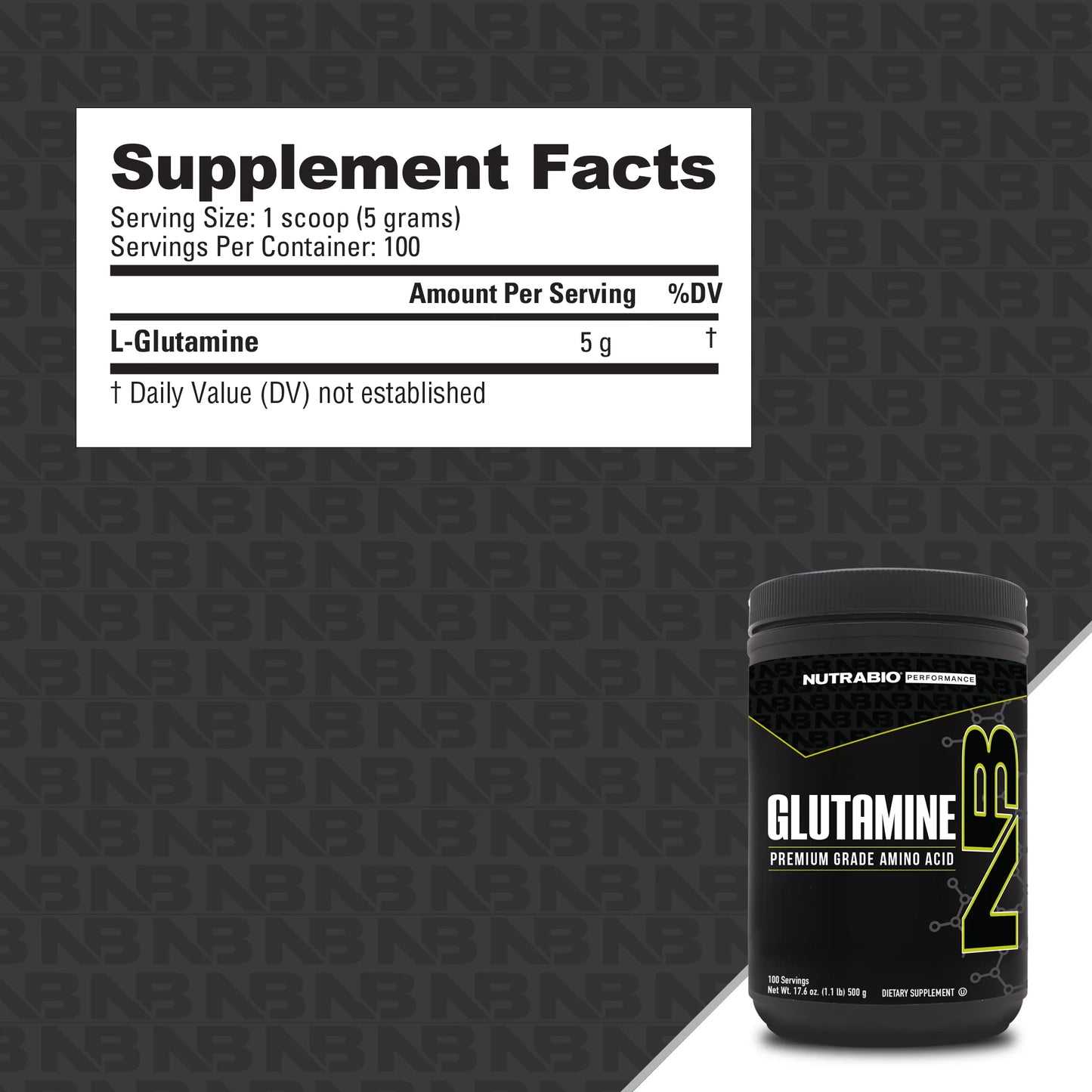 Nutrabio Glutamina